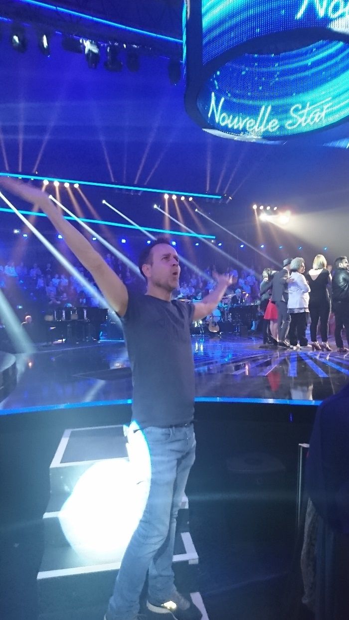Chauffeur de Salle pour Nouvelle Star de 2003 à 2010 sur M6,de 2012 à 2016 sur D8 et sur M6 en 2017
