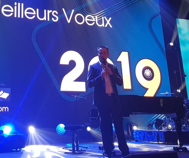 Animateur événementiel Fête Annuelle Groupe Dubreuil Zénith de Nantes dimanche 13 janvier 