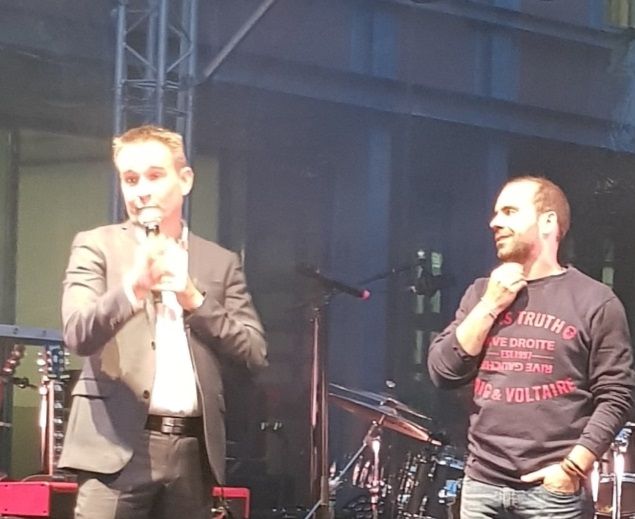 Animateur événementiel 40 ans de la Siplec Warner Music France à Paris avec le Groupe 3 Cafés Gourmands lundi 27 mai 