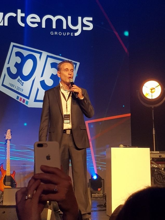 Animateur événementiel 30 ans Groupe Artemys Casino de Paris jeudi 6 juin 2019
