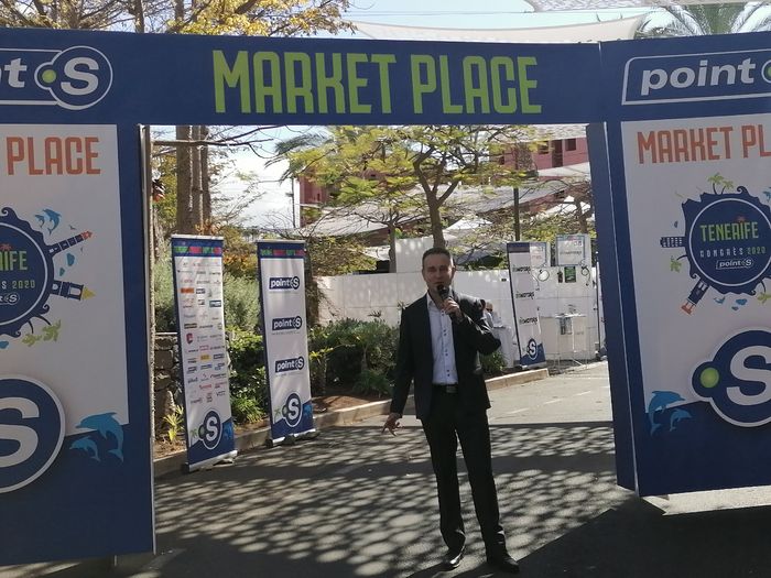 Animateur événementiel Congrès Point S Market Place à Ténérife 9 et 10 janvier