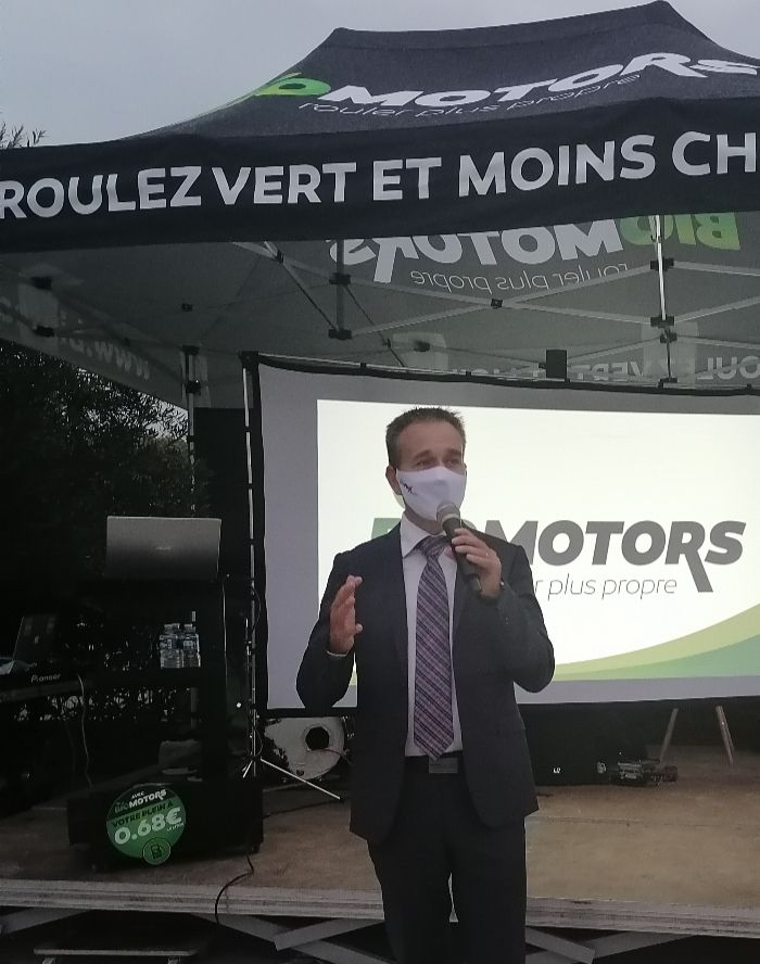 Animateur événementiel Inauguration Biomotors Nouveaux Locaux à Vendargues septembre