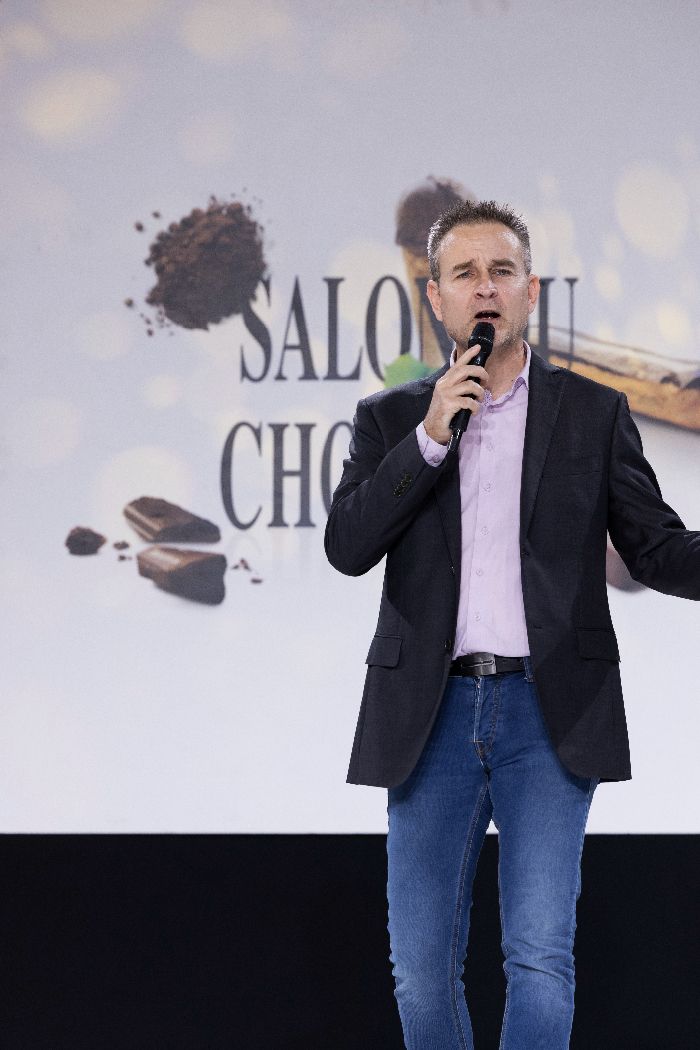 Animateur événementiel Salon du Chocolat à Paris 2021 Photo Thomas Raffoux 