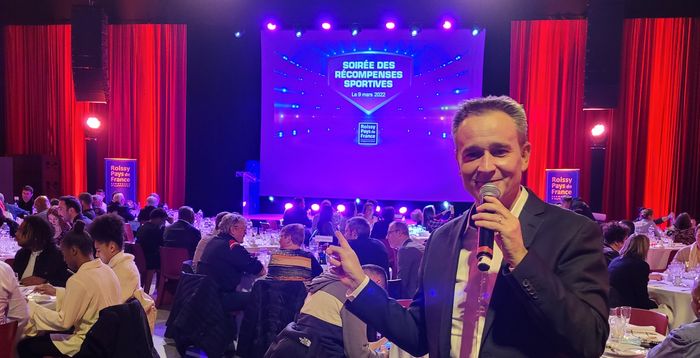 Animateur événementiel Soirée des récompenses sportives communauté d'agglomération de Roissy-en-France mars 2022