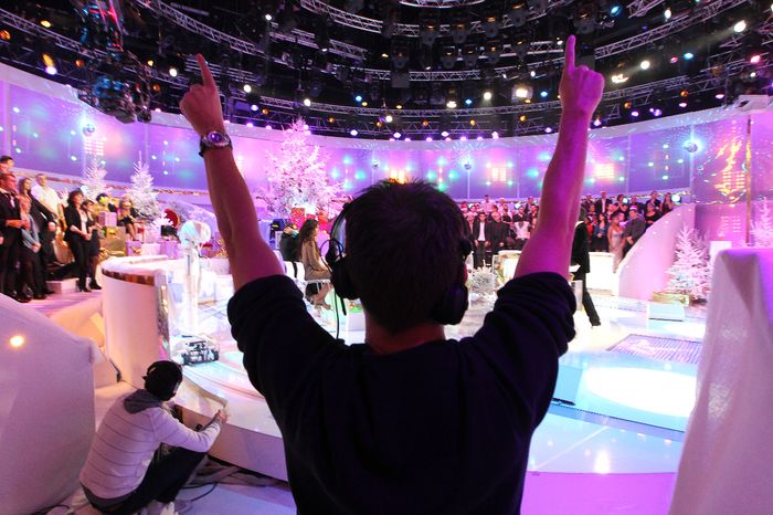 Chauffeur de Salle Les 12 Coups de Noël sur TF1 en 2012